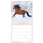 Grupo Erik - Calendrier Mural 2024/2025 Chevaux | Calendrier Mensuel 30x60cm - De Janvier 2025 à Décembre 2025