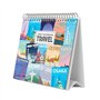 Grupo Erik - Calendrier de Bureau 2025 Voyage | Calendrier Mensuel 18x20cm - De Janvier 2025 à Décembre 2025