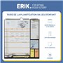 Grupo Erik - Calendrier Hokusai - de Septembre 2025 à Décembre 2026 | Planificateur Mensuel 16 mois, Calendrier Familial 2025 20