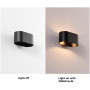 Alpinaluz Applique Murale Intérieure Noire en Métal – Éclairage Haut et Bas Up & Down – Douille G9 – Design Moderne Minimaliste 