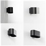 Alpinaluz Applique Murale Intérieure Noire en Métal – Éclairage Haut et Bas Up & Down – Douille G9 – Design Moderne Minimaliste 