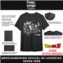 Comic Studio Dragon Ball Super T-Shirt | Licence Officielle | Goku Ultrainstinkt | Noir, Unisex