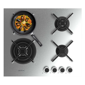Cecotec Plaque de Gaz 4 Feux Bolero Squad G 4400S Inox