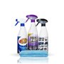 Sisbrill Kit Trio Essentiel de Nettoyage - Nettoyage et Entretien pour Toute la Voiture - Jantes