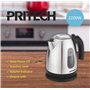 Pritech - Bouilloire compacte et ultra silencieuse. Avec 2200W de puissance et système de protection contre l’ébullition dans un