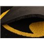 SD TOYS - Paillasson Entrée Batman Fibre de Coco, antidérapant, Noir et Jaune, 73 x 43 cm