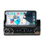 Belson Autoradio BS-2504 avec support pour smartphone jusqu'à 8" Radio FM Puissance de sortie maximale 4 x 45 W Double USB Charg
