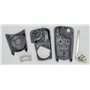 DigitalTech® - Coque 2 Boutons Clé Compatible Opel/Vauxhall avec Lame.