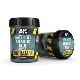 (AK8003) - AK Interactive Water Gel - Atlantic Blue 250ml.
