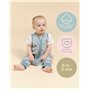 molis&co. Gigoteuse été - Gigoteuse Bébé Tog 0,5-100% Coton (Oeko-TEX) - Coton Turbulette Gigoteuse Longueur Ajustable (90-100 c