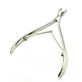 Pince coupe-ongles 9 cm - Coupe droite pour ongles incarnés - Acier inoxydable forgé allemand Solingen - Pédicure et podologie p
