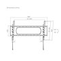 Support de TV TM Electron 43” 90" 80 kg