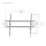 Support de TV TM Electron 60"-120" 120 kg