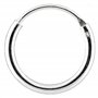 ENTREPLATA Lot 3 Anneaux Argent 925 – Créoles Bali Tribales + Lisse – Fait Main – 10 & 12 mm – Bijou Unisexe Certifié – Style Et