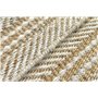 HAMID - Pack 2 Tapis en Jute de Laine Olivia 40x60cm, Tapis en Laine et Jute Tissé à la Main pour Salon, Chambre, Salon, Blanc N