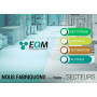 EQM - ECO-107 - Nettoyant Vitres Voiture - 500 ml - Nettoyant pour vitres intérieur et extérieur - Fenêtres, pare-brise, rétrovi