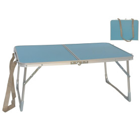 Samborella Table pliante de camping et de plage 60 x 40 x 26 avec poignée Samborella Table pliante de camping et de plage 60 x 40 x 26 avec poignée