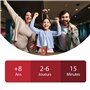 Glop 3Pizza – Jeu de Cartes et de société Rapide, ludique et Familial sur Le thème Pizza pour Enfants 8+ et Adultes | Réflexes e