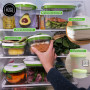 FOSA Kit de Démarrage Prime 2-en-1, Série Madrid : Pompe sous-Vide Turtle et Assortiment de 10 récipients Ronds