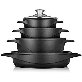 briebe Batterie de Cuisine Induction 8 Pièces