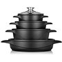 briebe Batterie de Cuisine Induction 8 Pièces