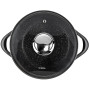 briebe Batterie de Cuisine Induction 8 Pièces, Ensemble de 4 Casseroles en Fonte d'Aluminium, Antiadhésive ILAG GRANITEC sans PF