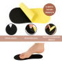 50 paires d'autocollants pour pieds (100 pieds) | Protections adhésives jetables | Protection parfaite | Évite les taches indési
