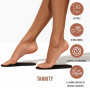 50 paires d'autocollants pour pieds (100 pieds) | Protections adhésives jetables | Protection parfaite | Évite les taches indési