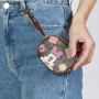 Disney Minnie Mouse Journey-Porte-Monnaie Pill, Brun, 12 x 8,5 cm