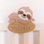 WONDEE Vintiun Plaque décorative pour chambre de bébé en forme d'ours