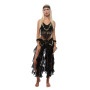 5 pièces Costume de Danse du Ventre Professionnel pour Femme