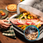 Cecotec Four à Pizza Multifonction Pizza&Co 500 Max. 2200W, 13L, Écran LED, Température de 60º à 500ºC, Fonctions Spéciales, Dou