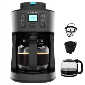 Cecotec Cafetières Filtre Coffee 66 Grind & Drop. 1086W