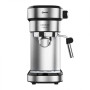 Cecotec Machine à Café Express Cafelizzia 790 Steel pour Espressos et Cappuccinos. 1350W, Bras porte-filtre avec Double Sortie e