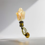 TECNOLUX EURO -LED Ampoules à filament 4W E27, éclairage LED vintage 4W Edison Hot 3000K Star