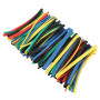 100 pièces gaine thermorétractable, gaine isolée fil électrique câble enveloppement assortiment Kit de Tube thermorétractable 5 