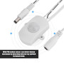 5A DC 6-24V Mini capteur de commutateur de Mouvement PIR détecteur de Mouvement commutateur Automatique Bande de LED(Blanc)