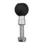 MOMOALA Ram Ram-B-367U Base De Serrage De Guidon Moto avec 1 Ball & M8 Vis Kit Set