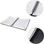 Classeur de musique A4 60 pages pour modifier les partitions de piano les notes de musique et les notes de musique sac de rangem