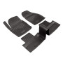 J&J AUTOMOTIVE | Tapis De Sol en Caoutchouc TPE Toutes Saisones pour Range Rover Evoque 2011-2018 Système de Fixation Bord Haut 