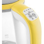 Bouilloire Électrique à Température Variable avec Lumiere LED Interne, 2,0 L Capacité, 2200W, Jaune