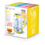Bouilloire Électrique à Température Variable avec Lumiere LED Interne, 2,0 L Capacité, 2200W, Jaune
