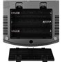 ECG CDR 999 Dab Radio Dab+/FM avec Lecteur CD/Cassette Argenté