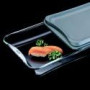SIMAX Plat à Four rectangulaire avec Couvercle de conservation - Cont 3,5 L - Dim 35 x 27 x 6 cm - Verre Borosilicate Très Haute