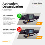 SpeedBox 1.3 B.Tuning (avec Bluetooth) compatible avec Shimano EP8 / Puce de tuning pour vélos électriques avec moteurs Shimano 