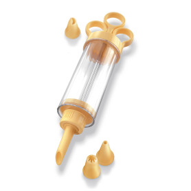 Tescoma Delicia Piston avec 6 embouts de décoration de gâteau