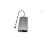 Hub USB i-Tec C31NANOTRIPLEDOCKPD Gris