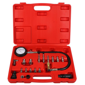 SIXTOL Lot de 20 testeurs de compression pour moteur diesel - 0-1000 PSI