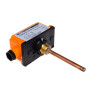 THERMIS Thermostat avec tige THS | Thermostat à immersion 1/2" | Régulateur 0-90°C | Tube d'immersion 100 mm | Thermostat manuel