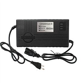 C-FUNN 60V 20Ah Chargeur De Batterie pour Scooters Vélos Électriques E-Bike